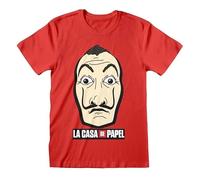 Born To Vape presente T-Shirt Casa de Papel Masque XL - Collection Netflix et son sticker BTV exclusif collectionnable
