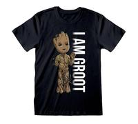 Born To Vape presente T-Shirt I Am Groot Profil - Taille M - Les Gardiens de la Galaxie et son sticker BTV exclusif collectionnable