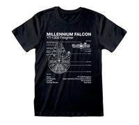 Born To Vape presente T-SHIRT SW MILLENIUM FALCON M et son sticker BTV exclusif collectionnable