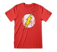 Born To Vape presente T-Shirt The Flash Logo DC Comics - Taille L Heroes Inc et son sticker BTV exclusif collectionnable
