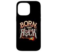 Born Two Rock Guitare électrique Rock and Roll 2nd Birthday Coque pour iPhone 14 Pro Max