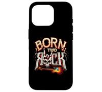 Born Two Rock Guitare électrique Rock and Roll 2nd Birthday Coque pour iPhone 16 Pro