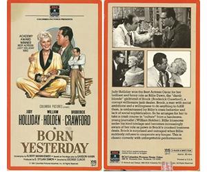 Born Yesterday [VHS] [Import USA]