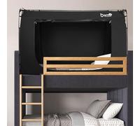 Borna Bed Tent Bed Tent Canopy Bunk Twin Size, Portable Sleeping Tents Dream Tents Indoor for Kids and Adult, Breathable Privacy Space on Bed with Three Doors (Mattress Not Included)