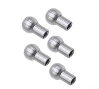 Borne à œillet de câble de 5 mm pour machine de poulie de salle de sport - Joint d'arrêt de câble en acier inoxydable pour équipement de fitness - Accessoires de salle de sport à domicile