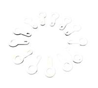 Borne à souder tête unique en cuivre plaqué argent M2.2-M10.2, rondelle de soudure circulaire, feuille soudage, cosse(M5.2 100PCS)