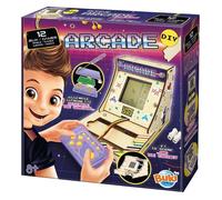 Borne Arcade BUKI - Jeux d'arcade classiques - Mixte - Jaune