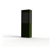 Borne Brick² N°2 Classe 3 Diffuseur PMMA noir Vert 109 - PRADIER 108018109