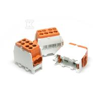 Borne câble principal Hlak 25 1/2 marron HLAK-25-1/2BR