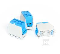 Borne câble principal Hlak 35 1/2 bleue 2x25mm2/2x35mm2 HLAK-35-1/2NB