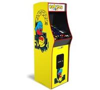 Borne d'arcade de 14 jeux-en-1 Just For Games Arcade1up Pac-Man Deluxe Jaune, Bleu, Blanc, Noir