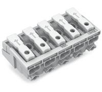 Borne de branchement secteur WAGO 294-5005 flexible: - rigide: 0.5-1.5 mm² Nombre de pôles: 5 blanc 250 pc(s)