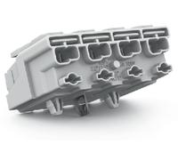 Borne de branchement secteur WAGO 294-5124 flexible: - rigide: 0.5-1.5 mm² Nombre de pôles: 4 blanc 500 pc(s)