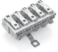 Borne de branchement secteur WAGO 294-5455 flexible: - rigide: 0.5-1.5 mm² Nombre de pôles: 5 blanc 250 pc(s)