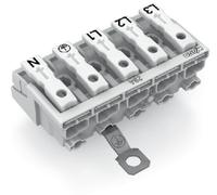 Borne de branchement secteur WAGO 294-5475 flexible: - rigide: 0.5-1.5 mm² Nombre de pôles: 5 blanc 250 pc(s)