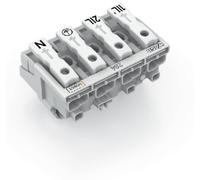 Borne de branchement secteur WAGO 294-8024 flexible: - rigide: 0.5-2.5 mm² Nombre de pôles: 4 blanc 500 pc(s)