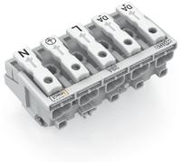 Borne de branchement secteur WAGO 294-8035 flexible: - rigide: 0.5-2.5 mm² Nombre de pôles: 5 blanc 250 pc(s)
