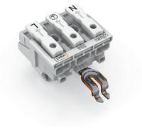 Borne de branchement secteur WAGO 294-8313 flexible: - rigide: 0.5-2.5 mm² Nombre de pôles: 3 blanc 500 pc(s)