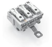 Borne de branchement secteur WAGO 294-8413 flexible: - rigide: 0.5-2.5 mm² Nombre de pôles: 3 blanc 500 pc(s)