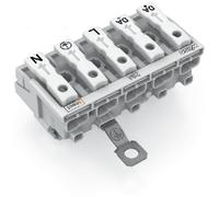 Borne de branchement secteur WAGO 294-8435 flexible: - rigide: 0.5-2.5 mm² Nombre de pôles: 5 blanc 250 pc(s)