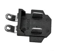 Borne de connecteur de perceuse électrique, pour prise jack 10,8 V 12 V au lithium pour prise de batterie, pièce de rechange en plastique noir pour réparation et entretien d'outils électriques (A)