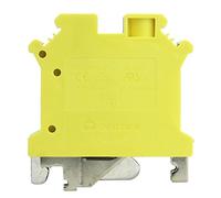Borne de Connecteur Électrique de Protection - 6 mm² - Jaune/vert - VDE UL DGN 3411