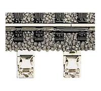 Borne de connexion, 2 pôles Fleischmann 6430 (H0) Voie Profi Fleischmann G