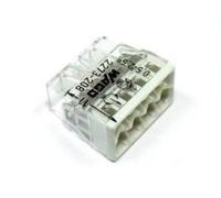 Borne de connexion automatique 2/3/4/5/8 entrée Wago réf 2273 & Support 2273-500