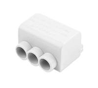 Borne de connexion rapide, connecteurs de fils compacts, 1 entrée 2/4 sorties 60 A/400 V 1-6 mm2, connecteur de fil, épissure de câble haute puissance, bornier de câblage 80 A/1000 V 2,5-16 mm2, boîte