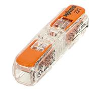 Borne wago de connexion - 2x4mm² - 60 pièces - type 221 Inline WAGO