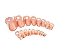 Borne de fil OT 5A 10A 20A 30A 40A 50A 60A 80A 100A 150A 200A 250A Cosses à nez nu en cuivre rouge Connecteur de borne à sertir Épissure(150A,8pcs)