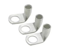 Borne de fil type L à Angle droit, nez courbé 90 degrés T6/10/16/25-4/6/200, connecteur sertir en cuivre étamé, cosses câble, 5 200 pièces, 8/10(T16-8,200pcs)