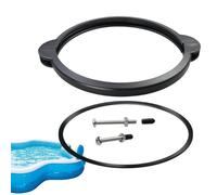 Borne de filtre de piscine - Ensemble de valve durable pour la filtration extérieure, borne de connexion anti-fuite pour systèmes de flottaison de jardin | Équipement de piscine pour pelouse