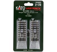 Borne de jauge KATO HO 109mm 2 pièces 2-170 fournitures de chemin de fer mini...