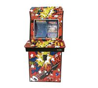 INOVALLEY Borne d'arcade XXL 1000 Jeux Type retrogaming avec ecran 19" - 15 Boutons - 2 Joystick - HP Intégrés - Console de Jeux