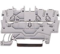 Borne de passage WAGO 2000-1301 3.50 mm ressort de traction Affectation: L gris