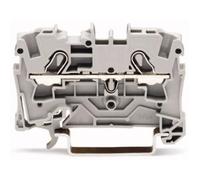 Borne de passage - WAGO - 2004-1205 - 6.20 mm - ressort de traction - noir - 50 pièces