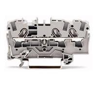 Borne de passage - WAGO - 2004-1303 - 6.20 mm - ressort de traction - rouge - 50 pc(s)