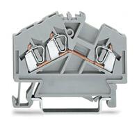 Borne de passage WAGO 280-641 5 mm ressort de traction Affectation: L gris 100 pc(s)