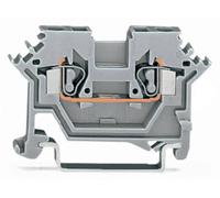 Borne de passage WAGO 280-691 5 mm ressort de traction Affectation: L gris 100 pc(s)