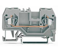 Borne de passage WAGO 280-901 5 mm ressort de traction Affectation: L gris 100 pc(s)