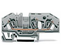 Borne de passage WAGO 282-699 8 mm ressort de traction Affectation: L gris 25 pc(s)