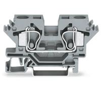 Borne de passage WAGO 284-601 10 mm ressort de traction Affectation: L gris 25 pc(s)