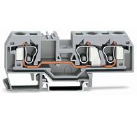 Borne de passage WAGO 284-682 10 mm ressort de traction orange 25 pc(s)