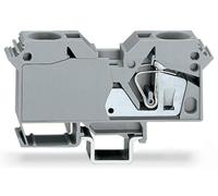 Borne de passage WAGO 285-601 16 mm ressort de traction Affectation: L gris 15 pc(s)