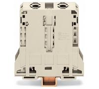 Borne de passage WAGO 285-995 25 mm ressort de traction Affectation: L gris 5 pc(s)