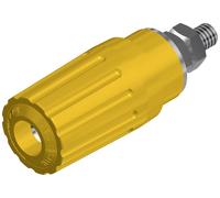 Borne de polarité Ø stylo (détails): 4 mm Hirschmann Test & Measurement PKI 100 930757103 jaune 35 A