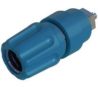 Borne de polarité Ø stylo (détails): 4 mm Hirschmann Test & Measurement PKNI 10 B 930136102 bleu 63 A 1 pc(s)