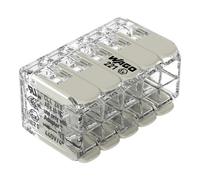 Borne de raccordement certifiée Ex à levier 10 fils Wago 221-490