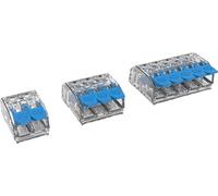 Borne de raccordement Degson DG221-5.6-03P-17-12A(H) flexible: 0.14-4.0 mm² rigide: 0.20-4.0 mm² Nombre de pôles: 3 transparent